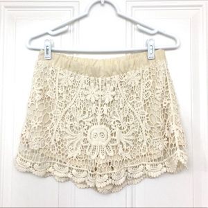 🔥final sale🔥 Sweet journey lace shorts S EUC